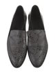 Freda Salvador Leather Animal Print Loafers
