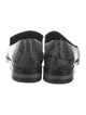 Freda Salvador Leather Animal Print Loafers