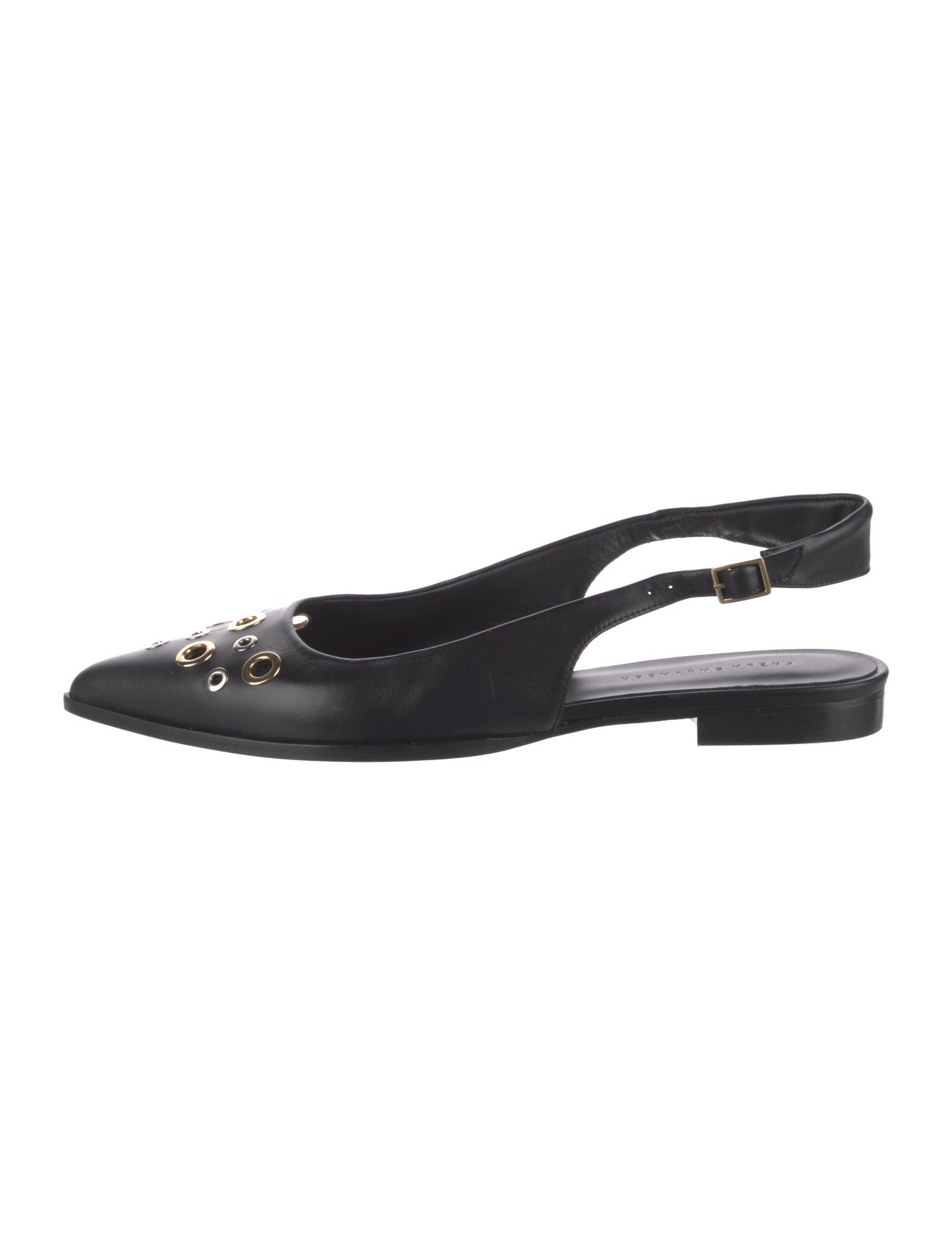 Freda Salvador Leather Slingback Flats