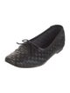 Freda Salvador Intrecciato Weave Leather Ballet Flats