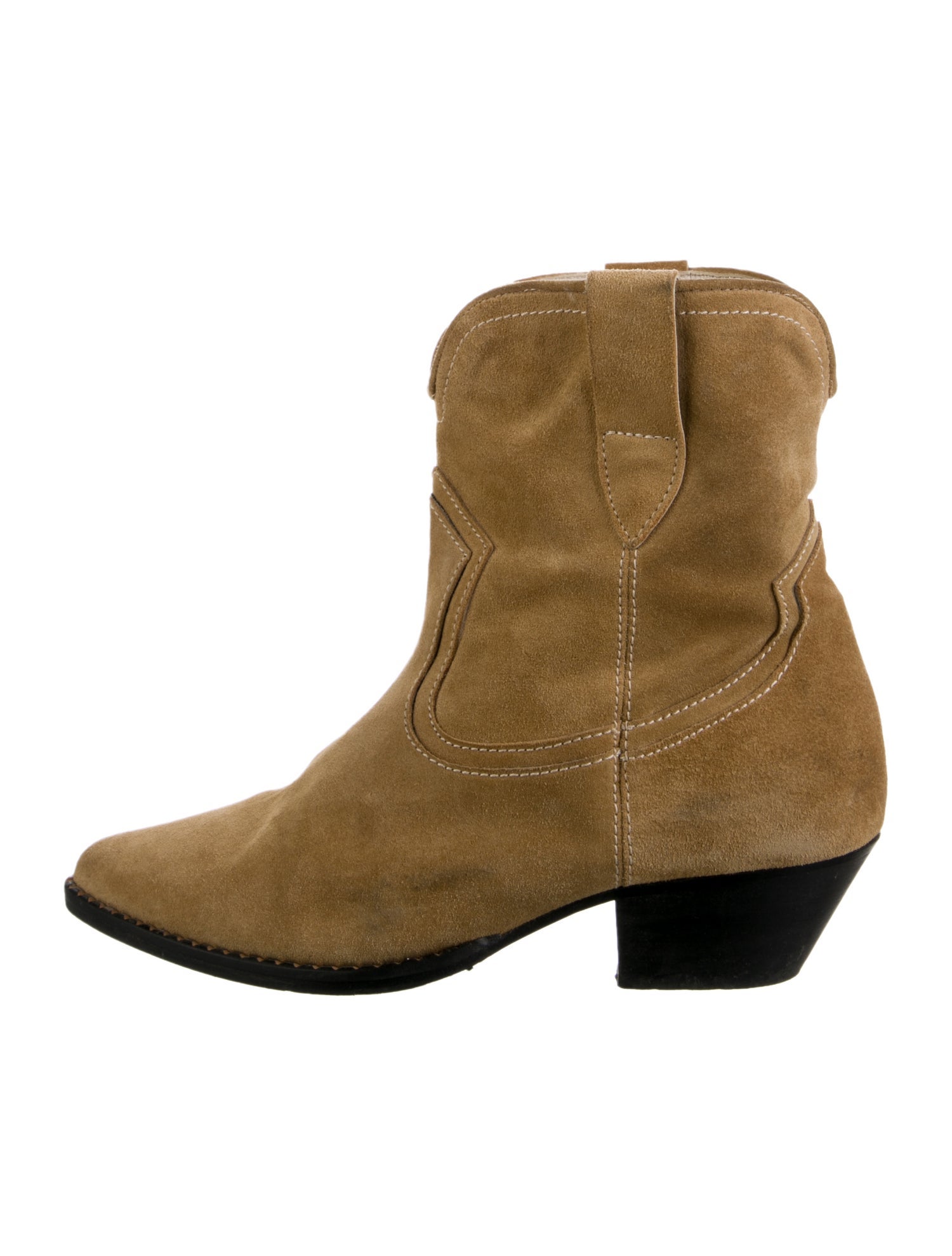 Freda Salvador Suede Western Boots