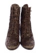 Freda Salvador Velvet Combat Boots