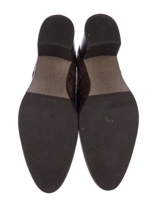 Freda Salvador Velvet Combat Boots