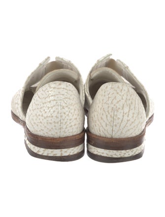 Freda Salvador Leather D'Orsay Flats