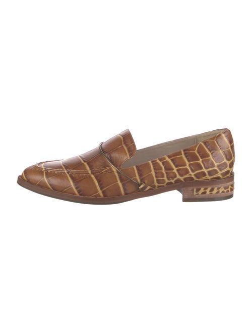 Freda Salvador Leather Printed Loafers