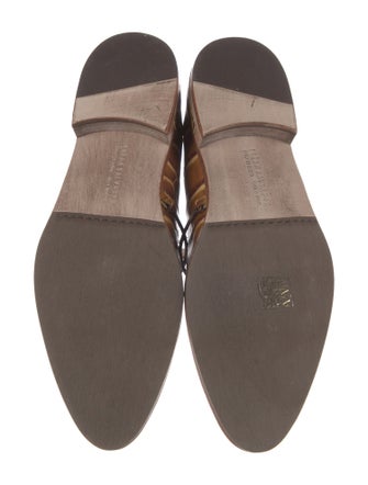 Freda Salvador Leather Printed Loafers