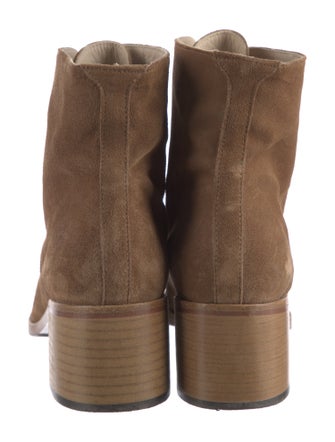 Freda Salvador Suede Combat Boots