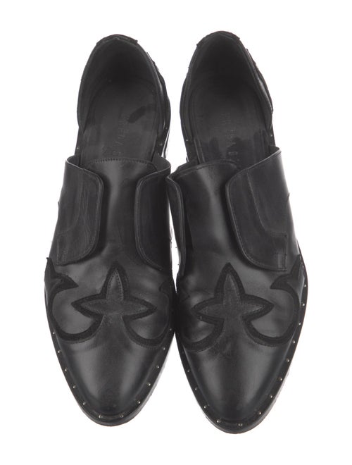 Freda Salvador Leather D'Orsay Flats