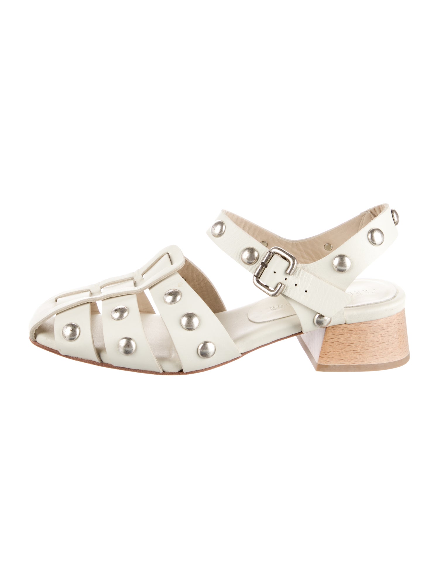 Freda Salvador Leather Colorblock Pattern Pumps