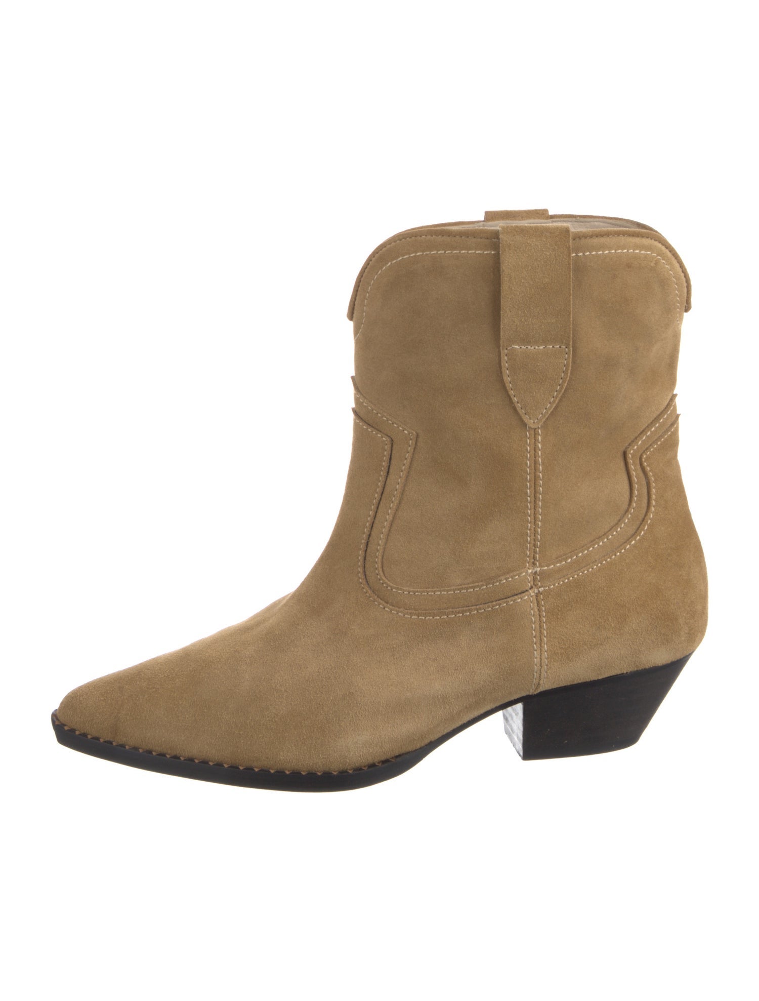 Freda Salvador Suede Western Boots