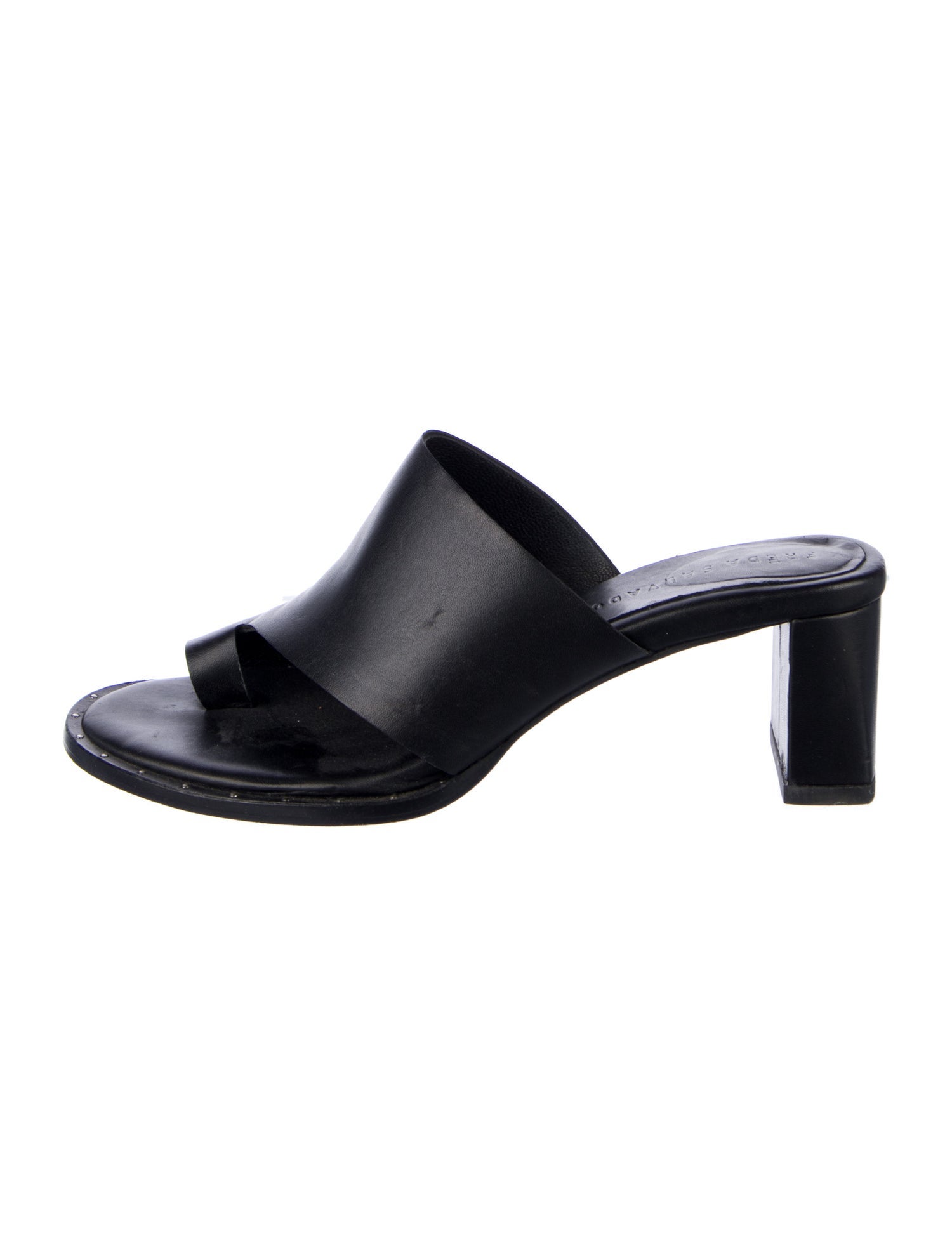 Freda Salvador Leather Slides