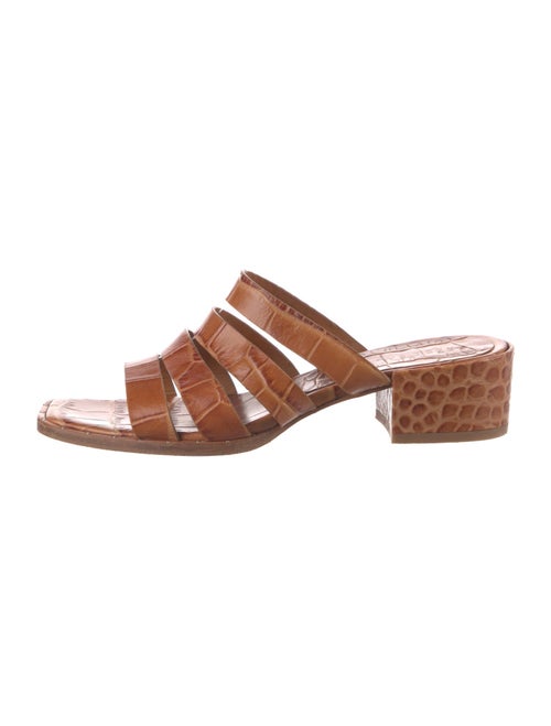 Freda Salvador Leather Slides