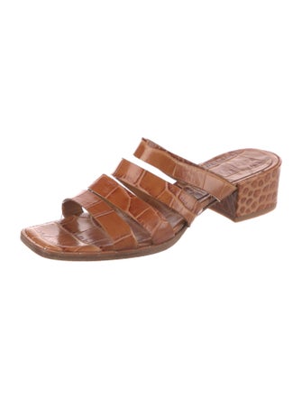 Freda Salvador Leather Slides