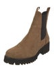 Freda Salvador Suede Studded Accents Chelsea Boots