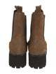 Freda Salvador Suede Studded Accents Chelsea Boots