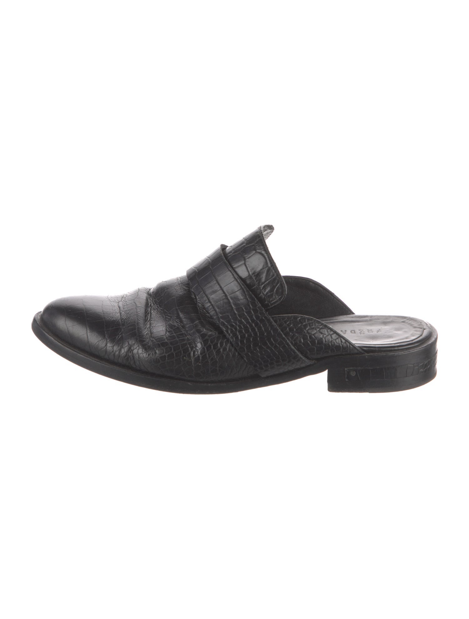 Freda Salvador Leather Slides