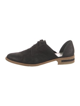 Freda Salvador Suede D'Orsay Flats