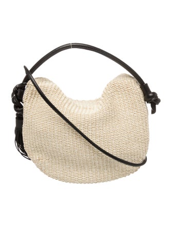 Freda Salvador Raffia Crossbody Bag