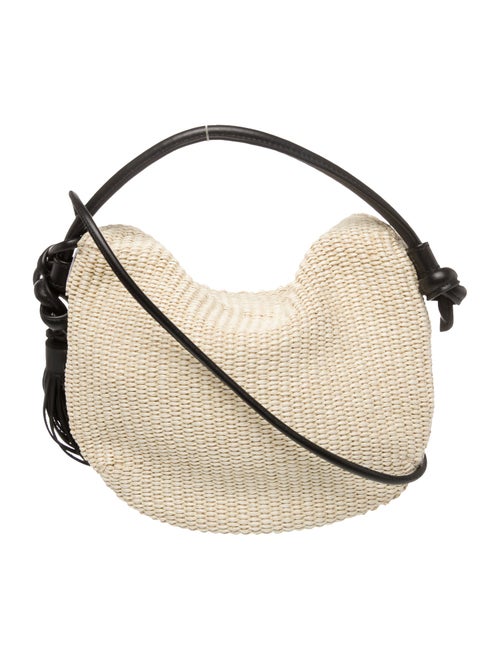 Freda Salvador Raffia Crossbody Bag