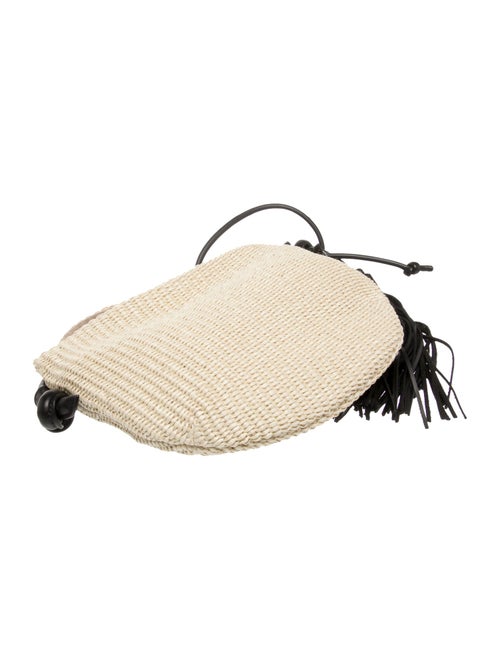 Freda Salvador Raffia Crossbody Bag
