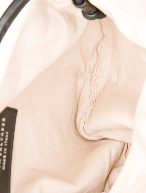 Freda Salvador Raffia Crossbody Bag