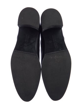 Freda Salvador Leather Studded Accents Combat Boots