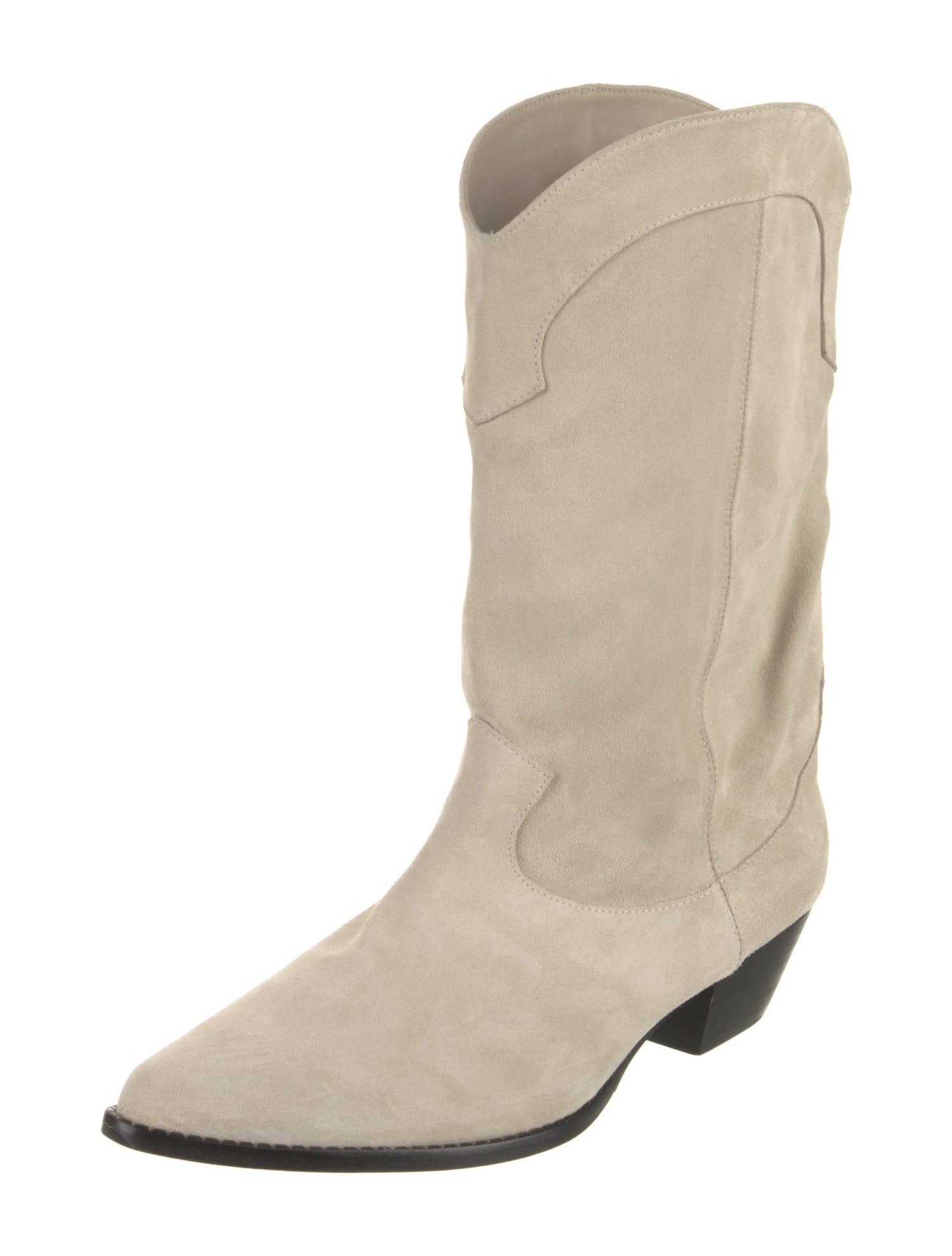 Freda Salvador Suede Western Boots