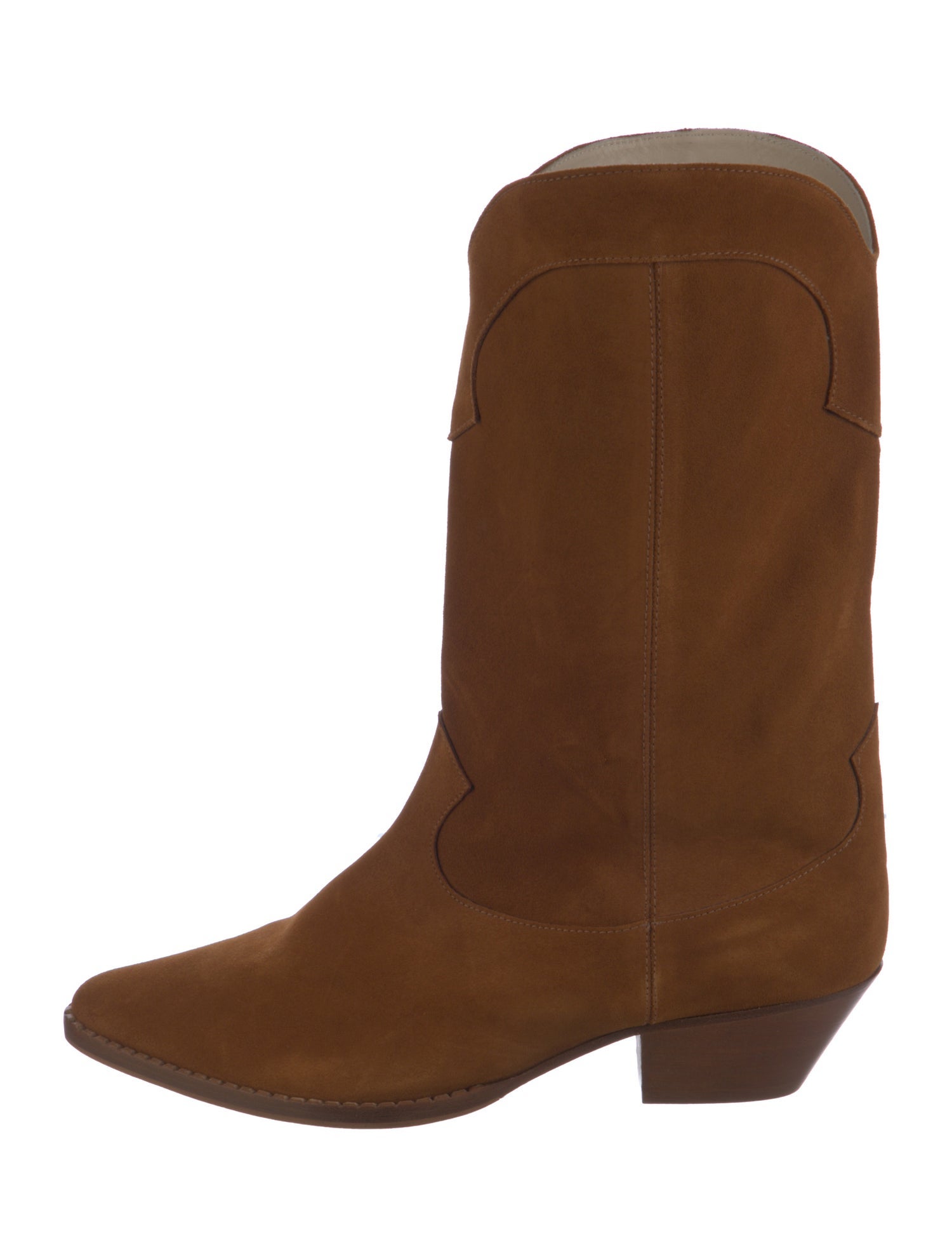 Freda Salvador Suede Western Boots