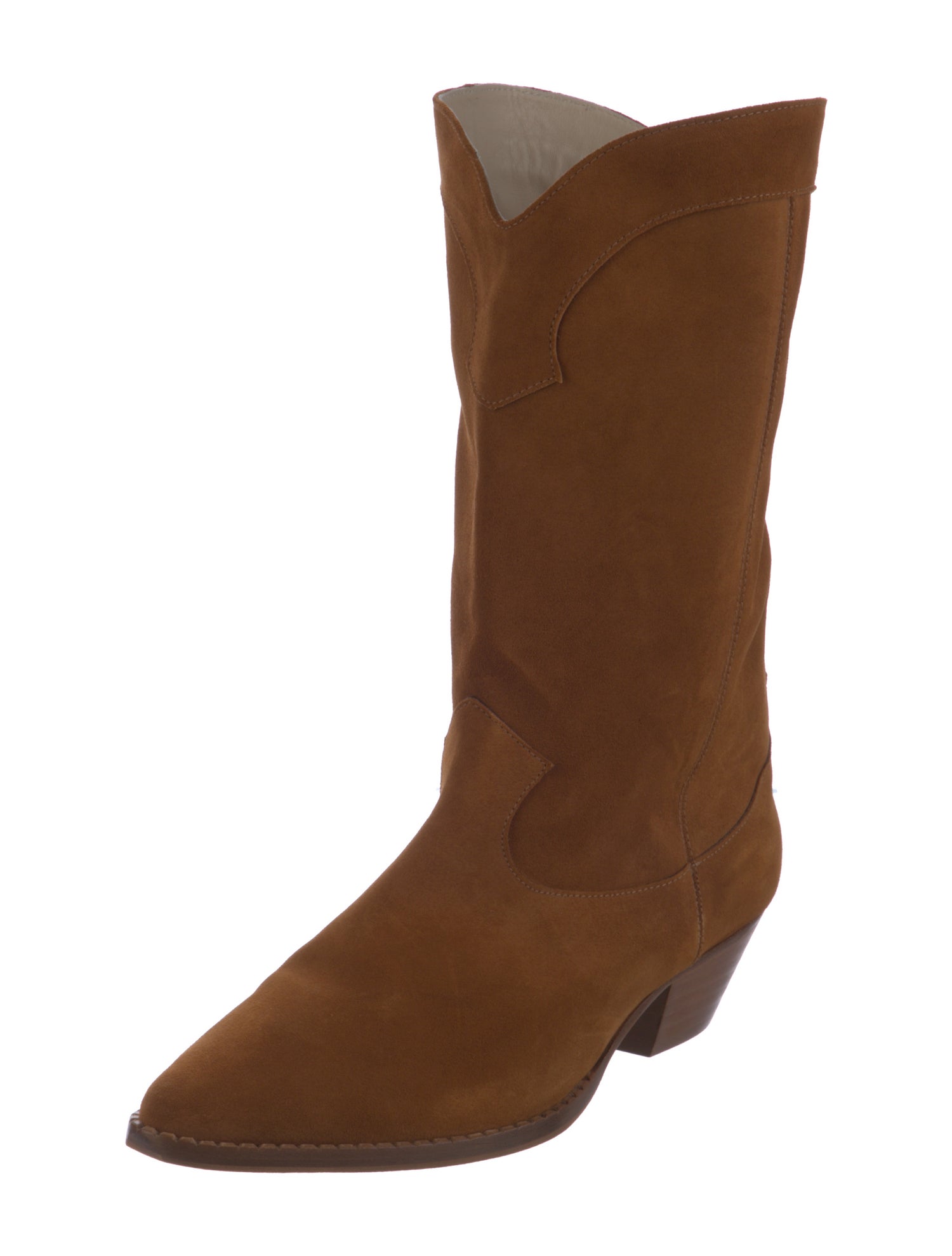 Freda Salvador Suede Western Boots