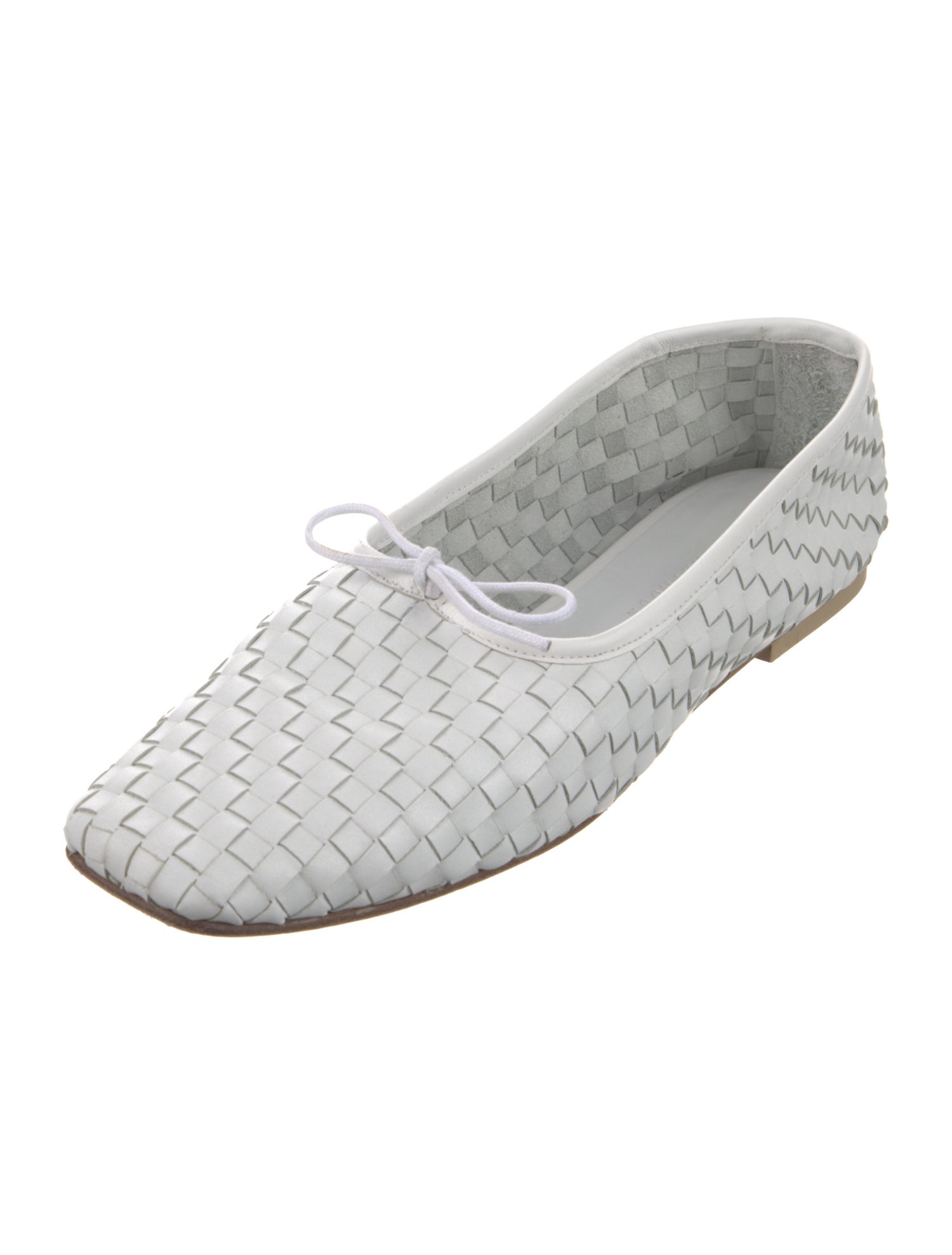 Freda Salvador Leather Bow Accents Flats