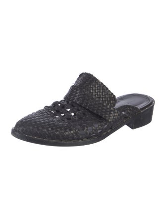 Freda Salvador Leather Mules