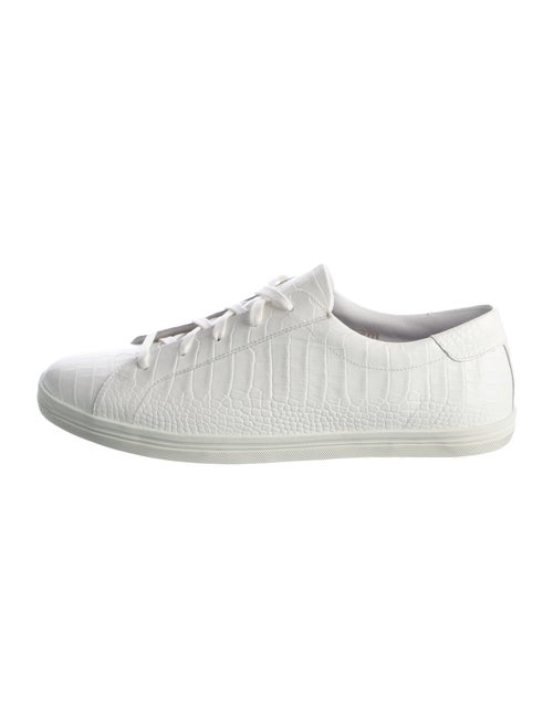 Freda Salvador Embossed Leather Sneakers