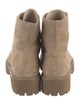 Freda Salvador Suede Combat Boots