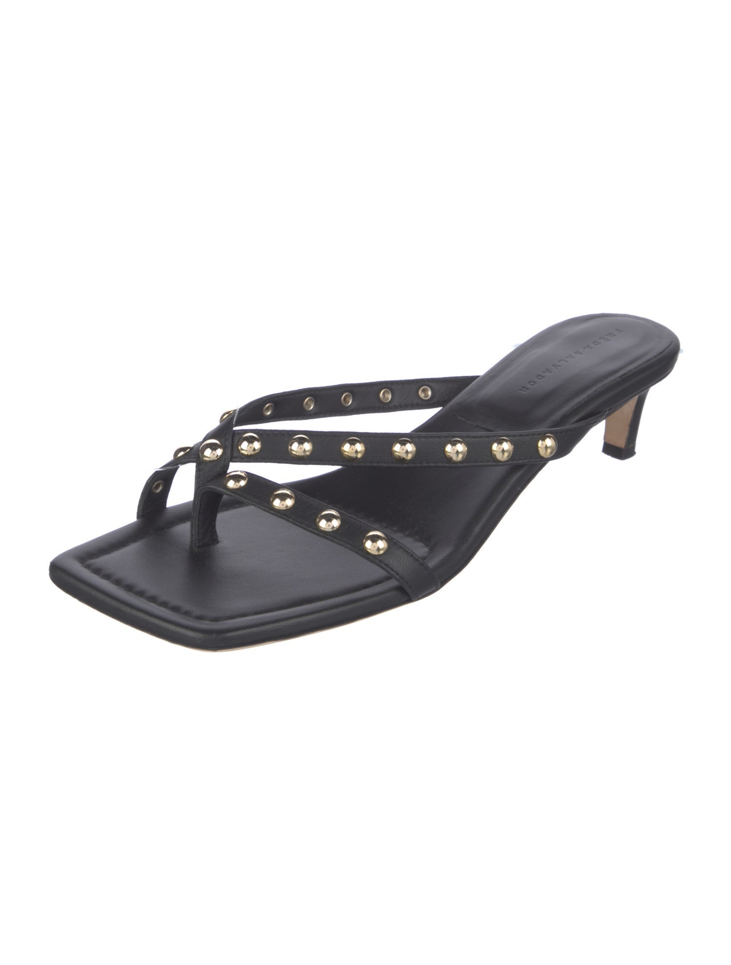 Freda Salvador Leather Slides