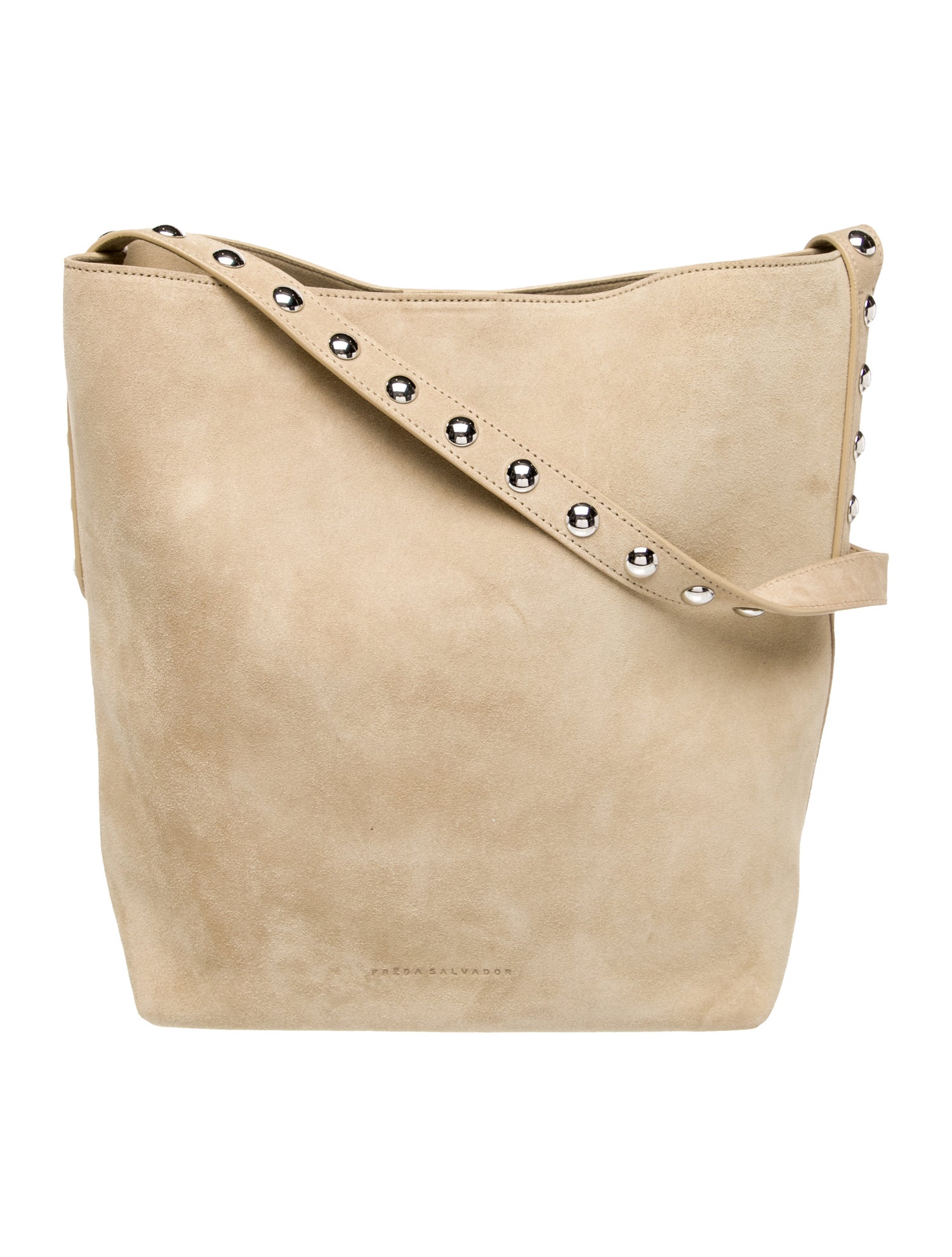 Freda Salvador Suede Shoulder Bag