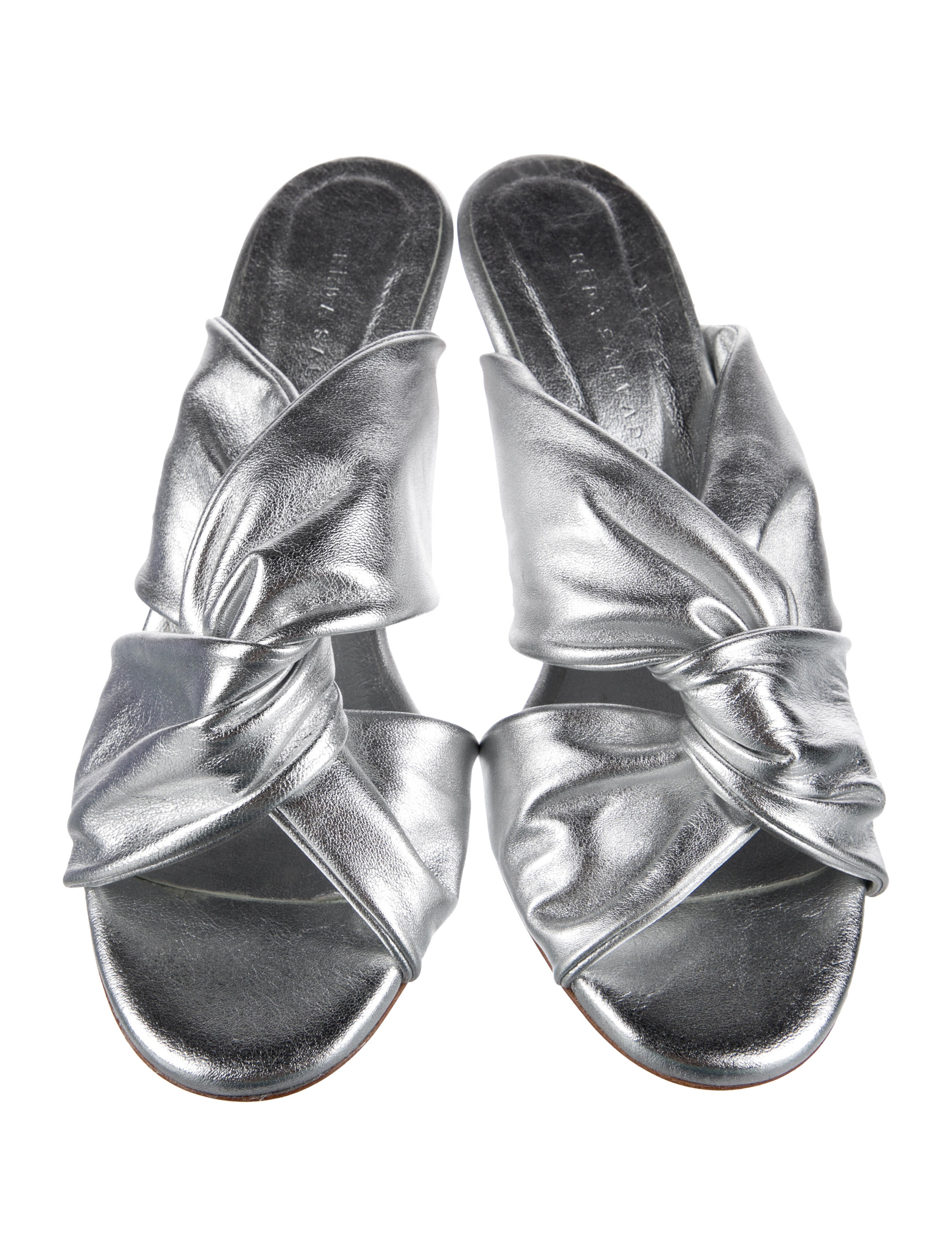 Freda Salvador Patent Leather Slides