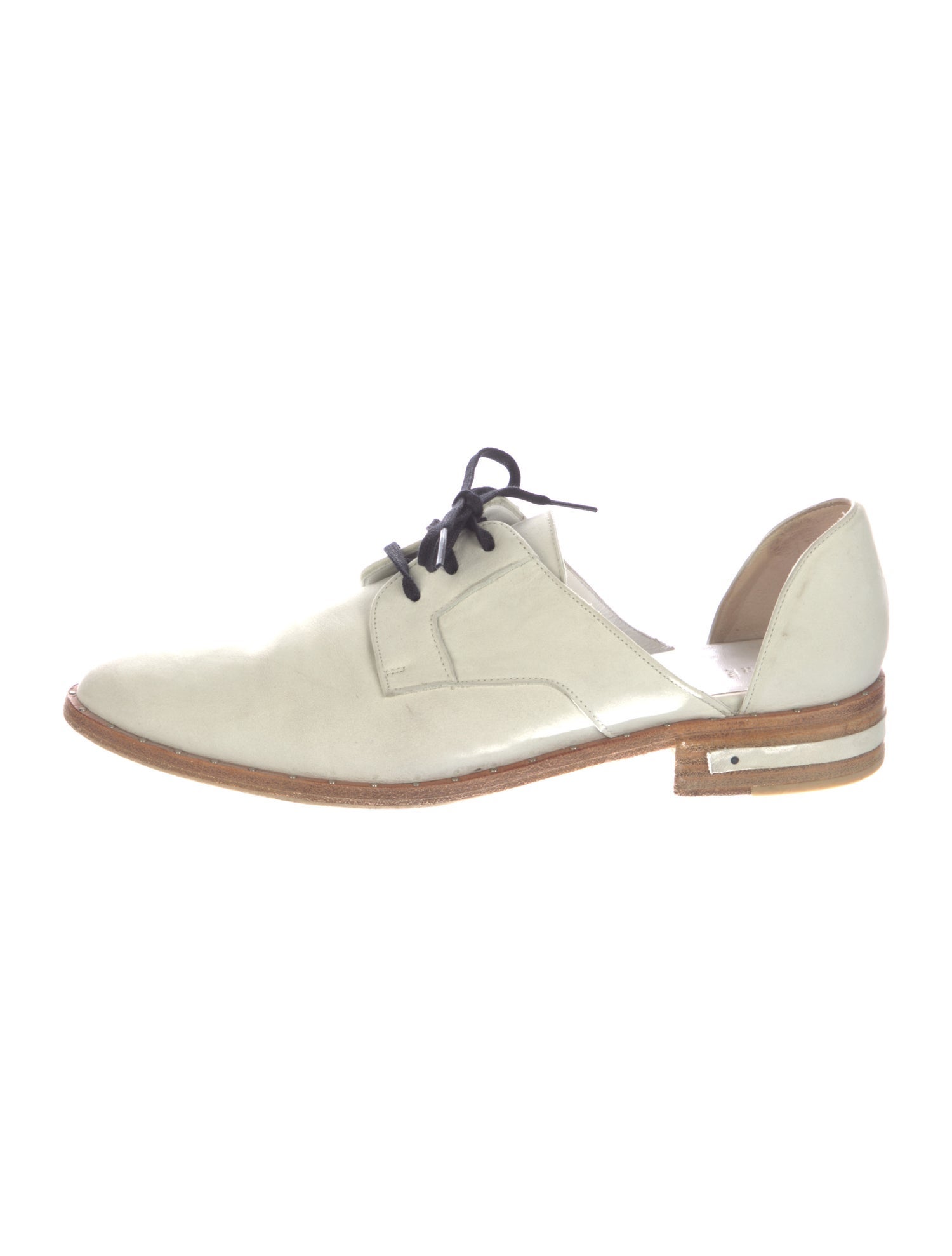 Freda Salvador Leather D'Orsay Flats