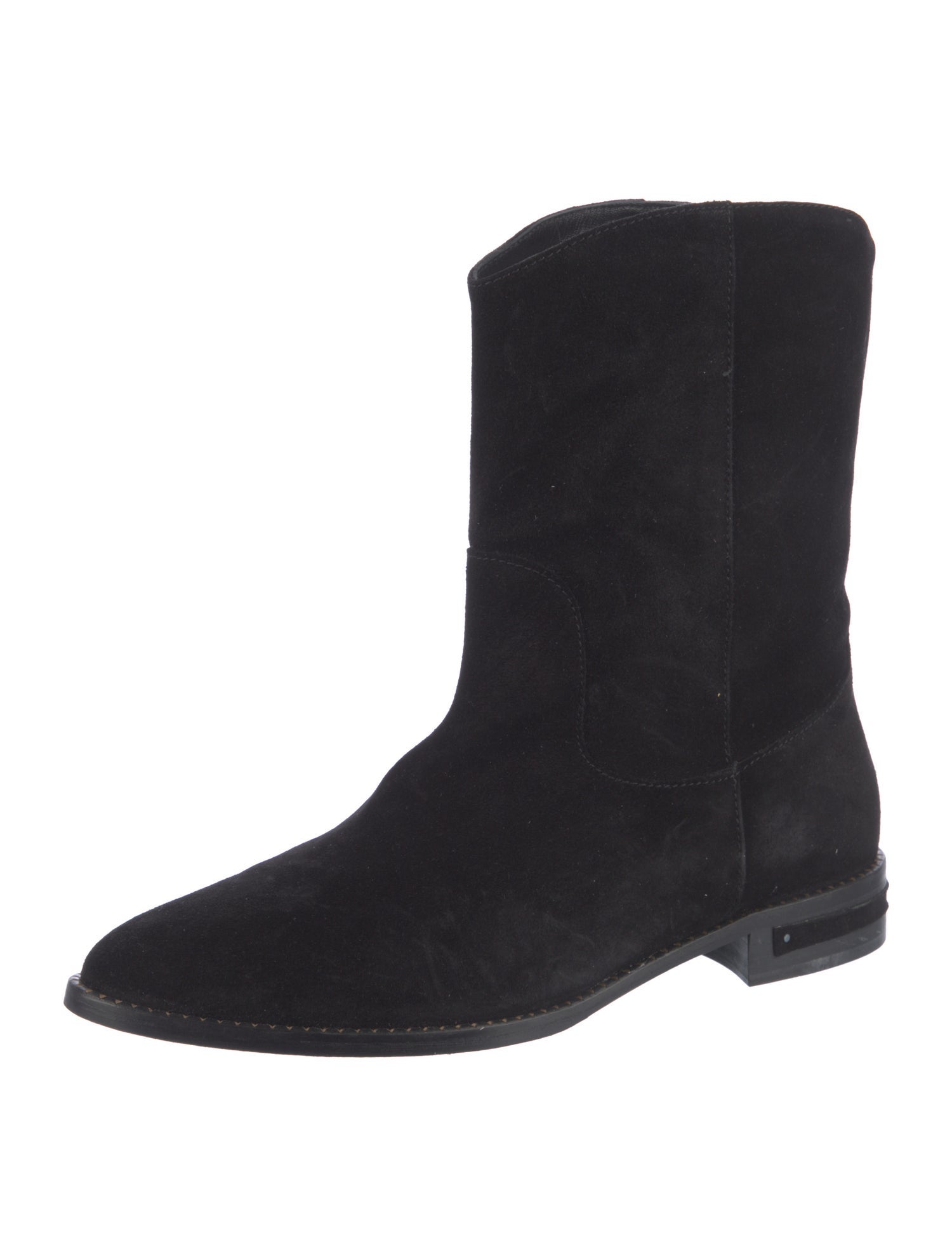 Freda Salvador Suede Western Boots