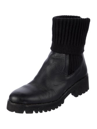 Freda Salvador Leather Sock Boots