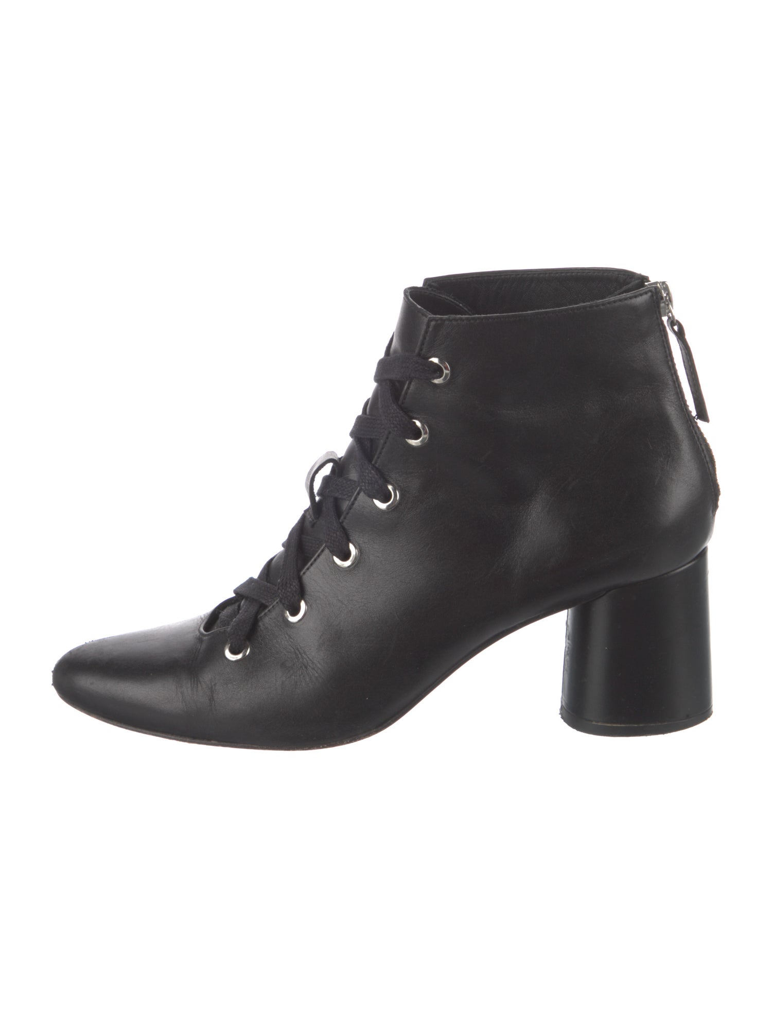 Freda Salvador Leather Lace-Up Boots