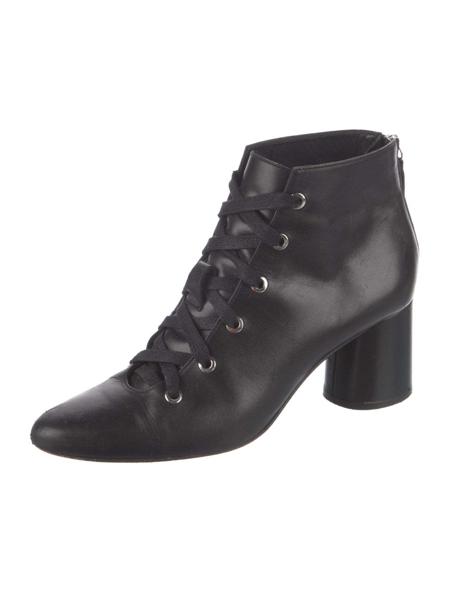 Freda Salvador Leather Lace-Up Boots