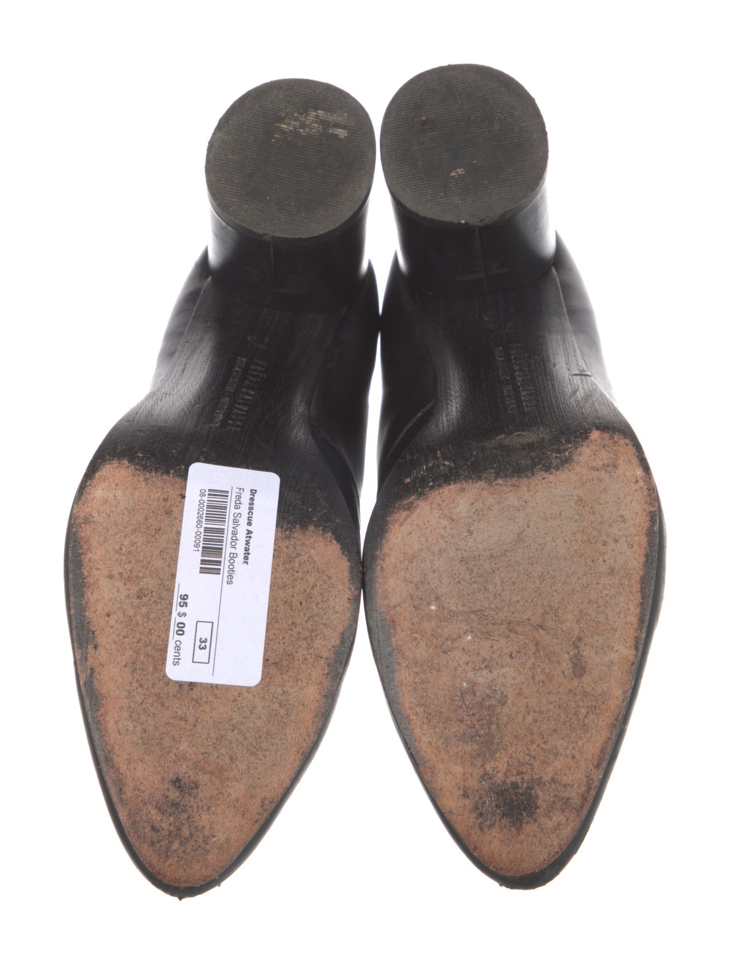 Freda Salvador Leather Lace-Up Boots