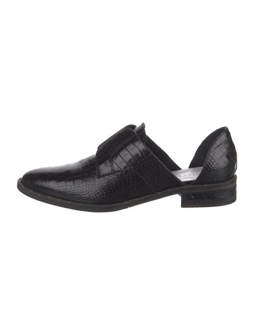 Freda Salvador Crocodile D'Orsay Flats