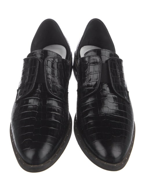 Freda Salvador Crocodile D'Orsay Flats