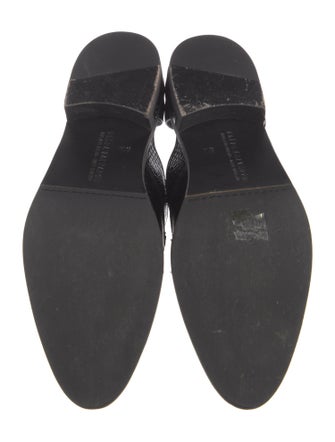 Freda Salvador Crocodile D'Orsay Flats