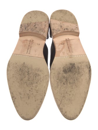 Freda Salvador Leather D'Orsay Flats