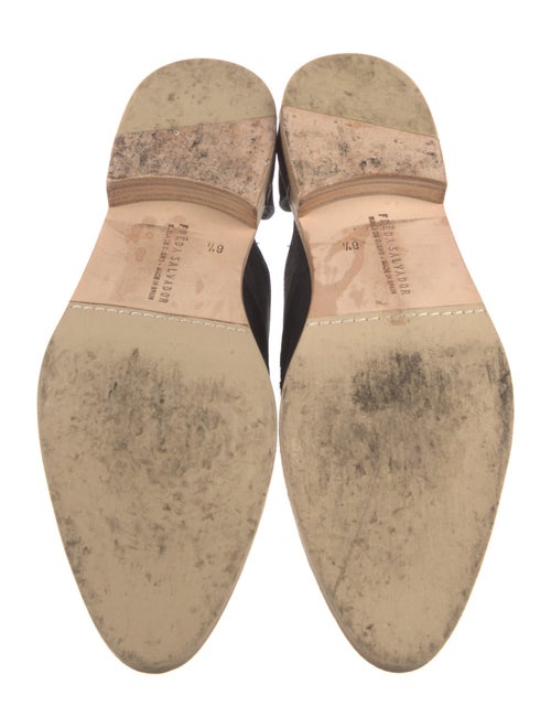 Freda Salvador Leather D'Orsay Flats