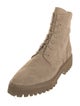 Freda Salvador Suede Combat Boots