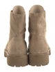 Freda Salvador Suede Combat Boots
