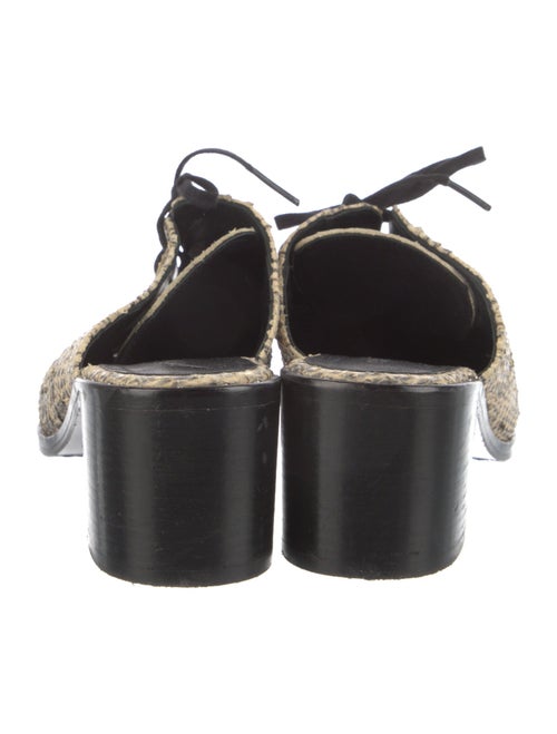 Freda Salvador Snakeskin Printed Mules